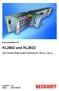 Documentation for. KL2602 and KL2622. Two-channel Relay Output Terminals for 230 V AC / 30 V DC. Version: 1.4 Date: 2013-03-20