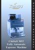 Cimbali M52 Fully Automatic Espresso Machine