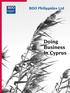 BDO Philippides Ltd. Doing Business in Cyprus