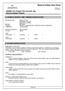 Material Safety Data Sheet