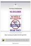 The Power of Self-Discipline NO EXCUSES! (Brian Tracy/Vanguard Press/March 2011/304 Pages/$15.99)