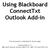 Using Blackboard ConnectTxt Outlook Add-in