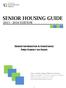 SENIOR HOUSING GUIDE 2015-2016 EDITION
