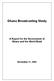 Ghana Broadcasting Study. A Report for the Government of Ghana and the World Bank