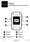 Pebble. E-Paper Watch for iphone and Android. 1 Button A. 4 Button B. 5 Button C. 2 Display. 6 Button D. 3 Charge Port