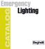 Emergency CATALOG. Lighting