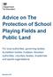 Advice on The Protection of School Playing Fields and Public Land