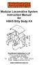 Modular Locomotive System Instruction Manual for HBK5 Billy Body Kit