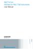 R&S ViCom Interface for R&S TSM Instruments User Manual