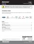 Vehicle Application Guide... Installation Type 1 - Toyota & Lexus Vehicles... Type 2 - Ford & Mazda Vehicles... Wiring Connection Reference Chart...