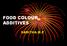 FOOD COLOUR ADDITIVES SABITHA.M.P