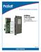 3100-3150 MCM. SLC / PLC Platform Modbus Master/Slave Communications Module for PLC / SLC USER MANUAL