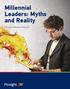 Millennial Leaders: Myths and Reality. Pinsight s Research Report
