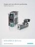 Simple and cost-effective positioning. SINAMICS S110 single-axis drive. SINAMICS drives. Answers for industry.