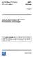 INTERNATIONAL STANDARD