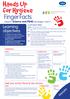 Finger Facts Subjects: Science and PSHE Key Stages 1 and 2