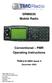 SRM9030 Mobile Radio. Conventional PMR Operating Instructions