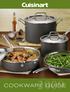 GreenGourmet Hard Anodized. GreenGourmet Stainless. Chef s Classic Stainless. Chef s Classic Non-Stick Hard Anodized