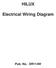 HILUX. Electrical Wiring Diagram. Pub. No. DR114W