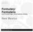 Formulary/ Formulario (List of Covered Drugs) / (List de medicinas cubiertas) New Mexico