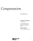 Compensation. George T. Milkovich. Jerry M. Newman. Barry Gerhart. Eleventh Edition. McGraw-Hill Irwin. Cornell University