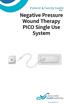 Negative Pressure Wound Therapy PICO Single Use System