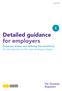 Detailed guidance for employers