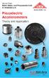 Piezoelectric Accelerometers