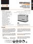 8/11 kw. 8/11 kw. GUARDIAN SERIES Residential Standby Generators Air-Cooled Gas Engine FEATURES