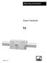 Mounting Instructions. Torque Transducer. A0329 3.2 en