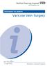 Varicose Vein Surgery