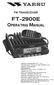 FT-2900E OPERATING MANUAL