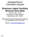 American Legion Auxiliary Missouri Girls State