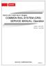 COMMON RAIL SYSTEM (CRS) SERVICE MANUAL: Operation