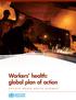 Workers health: global plan of action