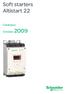 Soft starters Altistart 22