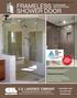 FRAMELESS HARDWARE AND SUPPLIES SHOWER DOOR C.R. LAURENCE COMPANY