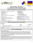 Material Safety Data Sheet