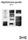 Appliances guide 2014