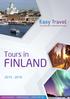 Tour Operator in Northern Europe. Tours in FINLAND