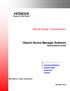 Hitachi Device Manager Software Getting Started Guide
