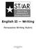 English II Writing. Persuasive Writing Rubric