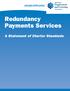 Redundancy Payments Services. A Statement of Charter Standards