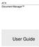 ATX Document Manager. User Guide