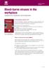 Blood-borne viruses in the workplace Guidance for employers and employees