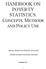 HANDBOOK ON POVERTY STATISTICS: CONCEPTS, METHODS