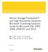 Veritas Storage Foundation and High Availability Solutions Microsoft Clustering Solutions Guide for Microsoft SQL 2005, 2008, 2008 R2, and 2012