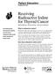 Receiving Radioactive Iodine for Thyroid Cancer