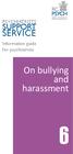 Psychiatrists. Service. Information guide for psychiatrists. On bullying and harassment