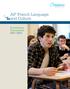 French Language and Culture. Curriculum Framework 2011 2012